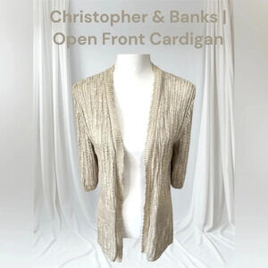 Christopher & Banks | Open Front Cardigan